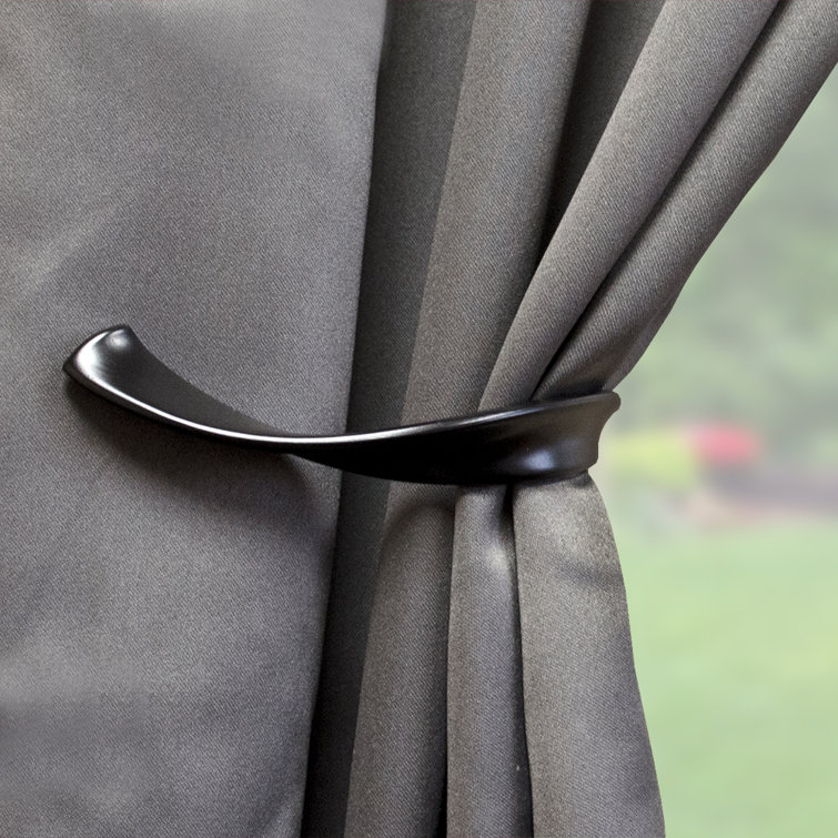 Orren Ellis Presley Drapery Curtain Holdback & Reviews Wayfair